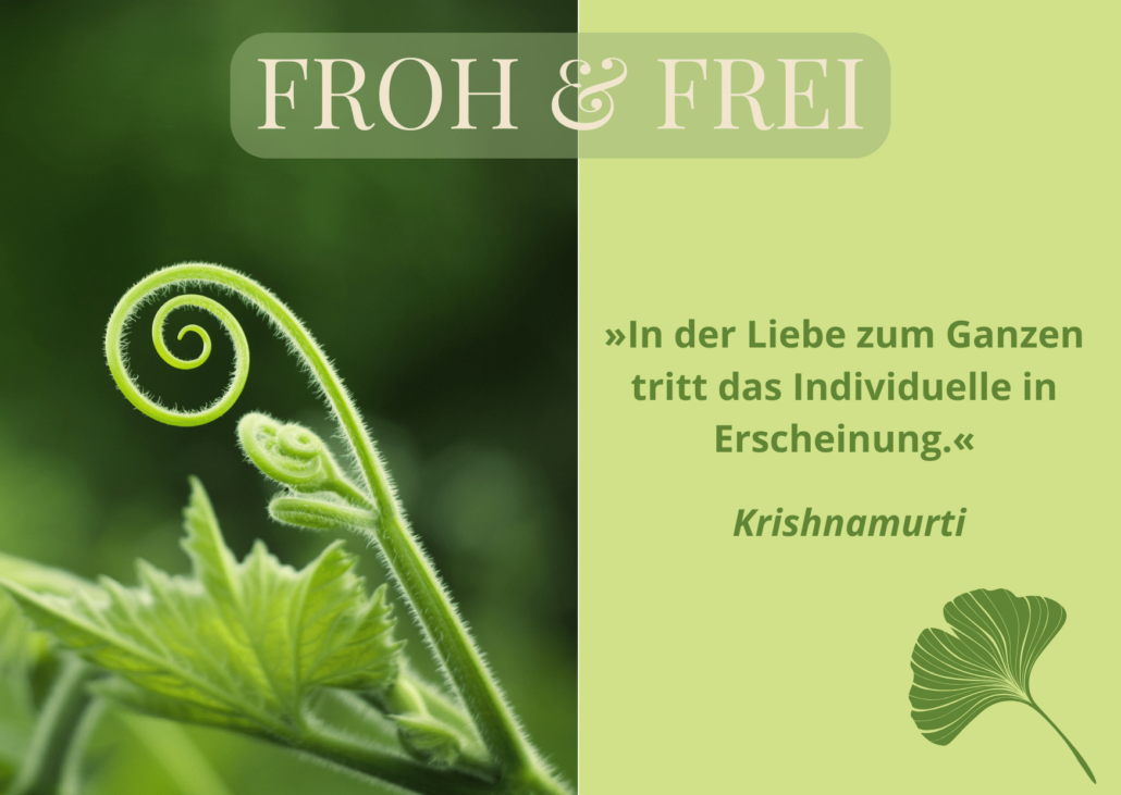 FROH & FREI Karte Individuelles